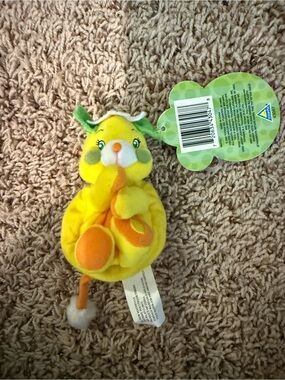 NWT Cutie Fruity Popples Lemonade toy vintage 2001